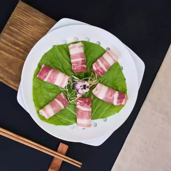 Ba rọi cuộn cá