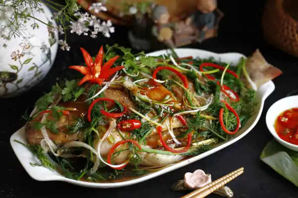 Cá Điêu Hồng Hấp Hồng Kông