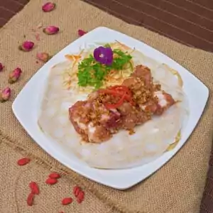 Sườn Non Hấp Tỏi Tây