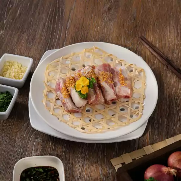 Dẻ Sườn Bò Hấp Bí Ngòi - Ảnh 4