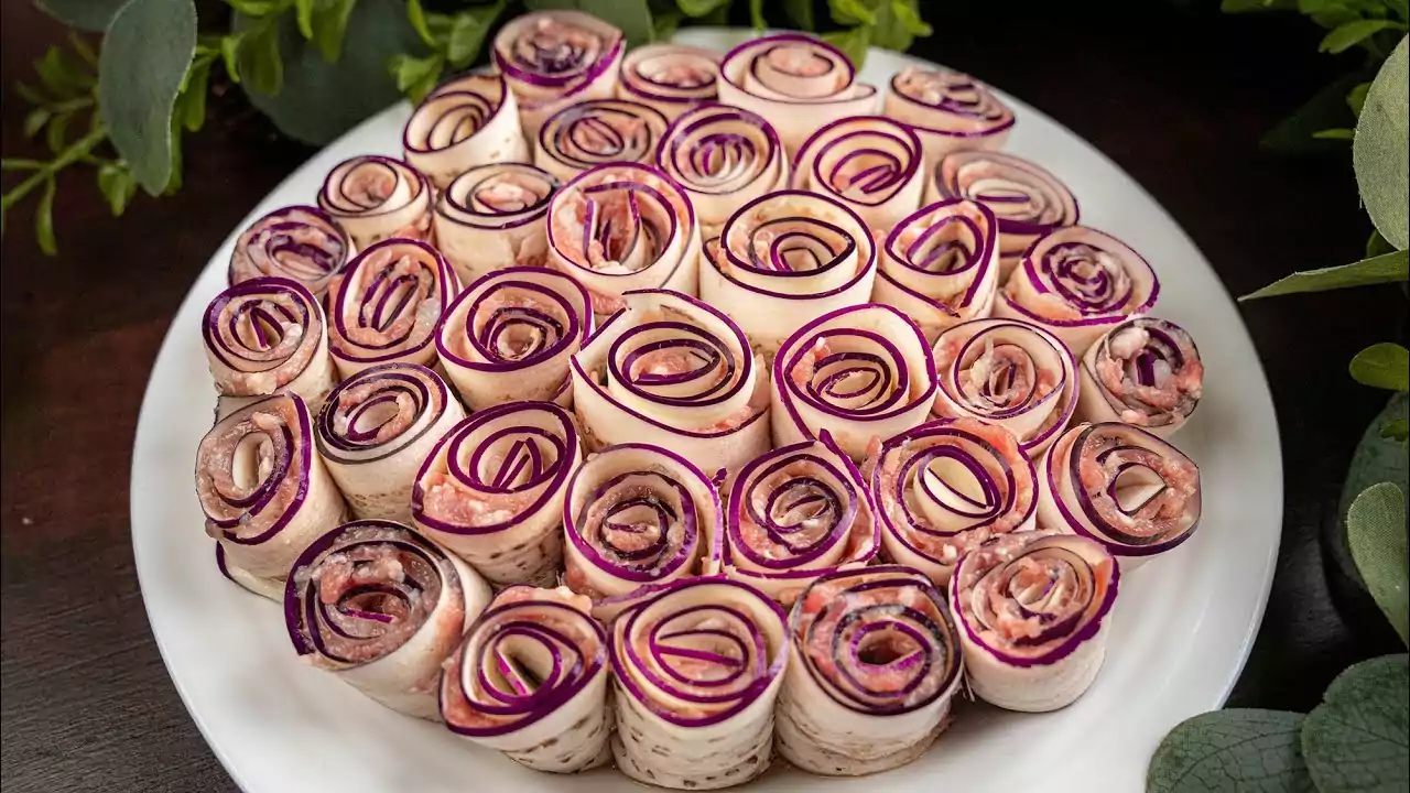 Cà Tím Cuộn Tôm