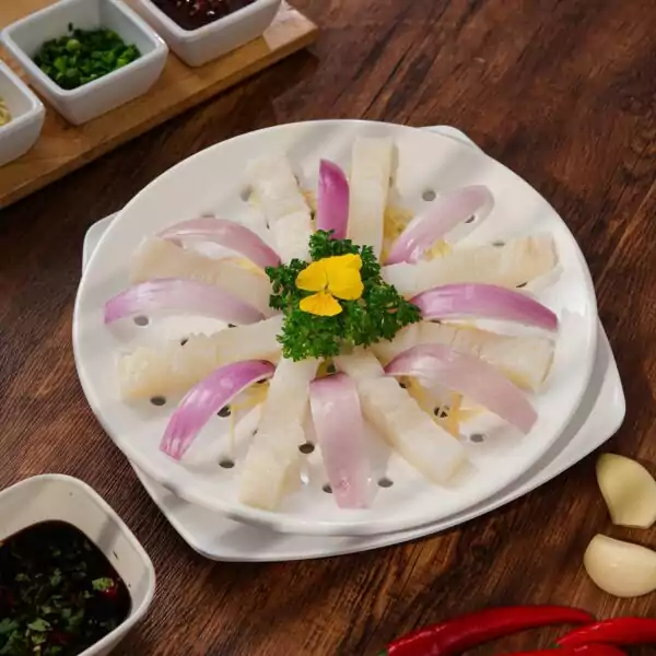 Bầu hấp nhân tôm - Ảnh 5