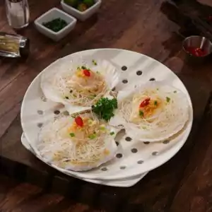 Sò điệp hấp miến