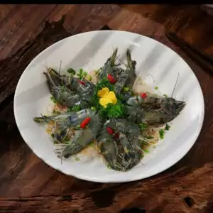 Tôm Hấp Miến
