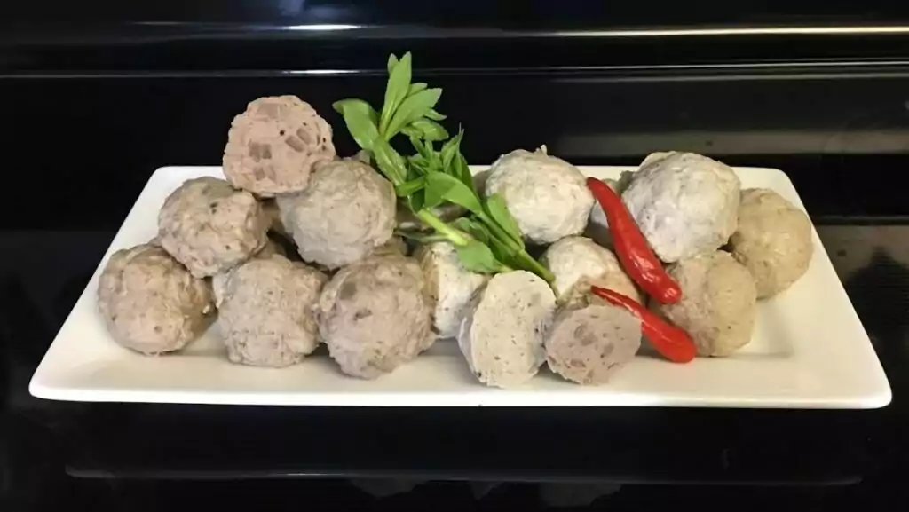 Bò Viên Aukobe Tươi Hấp Khổ Qua