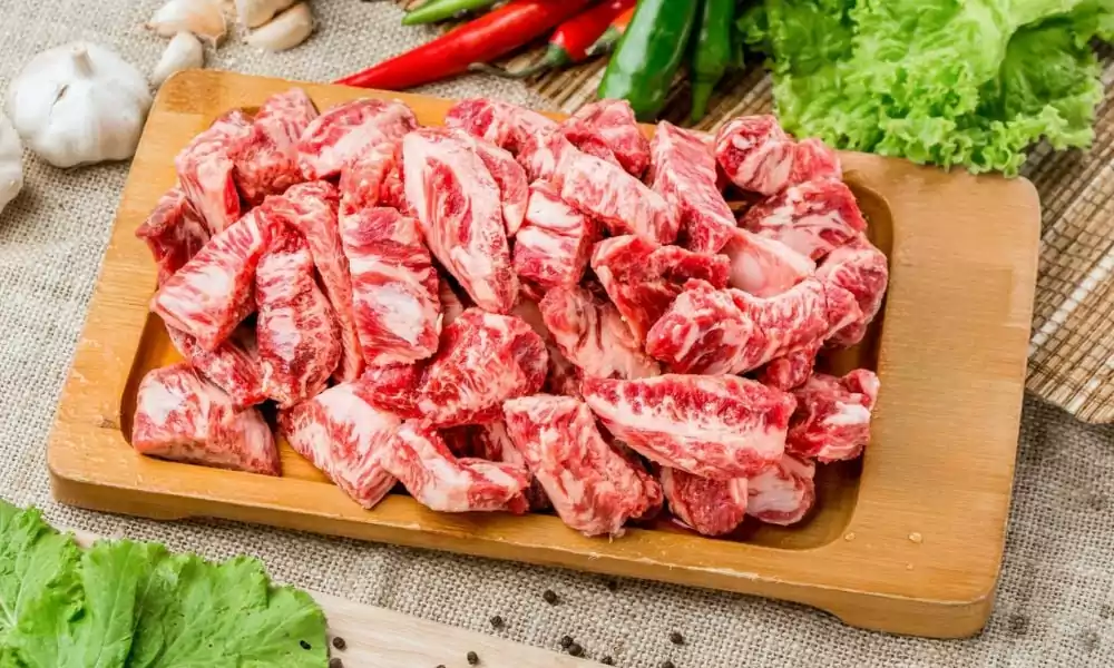 Dẻ Sườn Bò Hấp Bí Ngòi