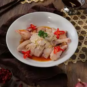 Gà Hấp Mắm Nhĩ