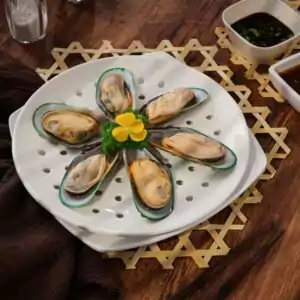 Vẹm Xanh New Zealand Hấp Gừng