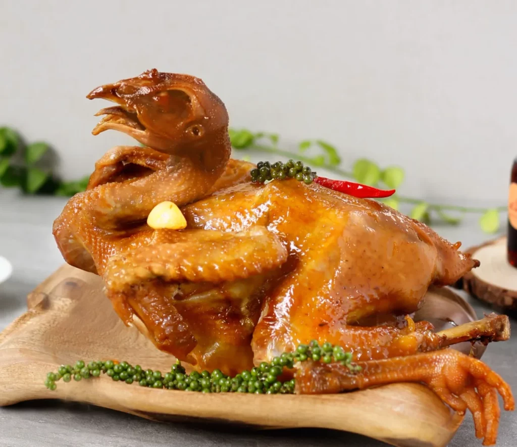 gà hấp mắm nhĩ